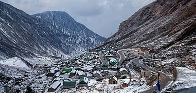 The Nathu La in Sikkim is a short distance from Katao