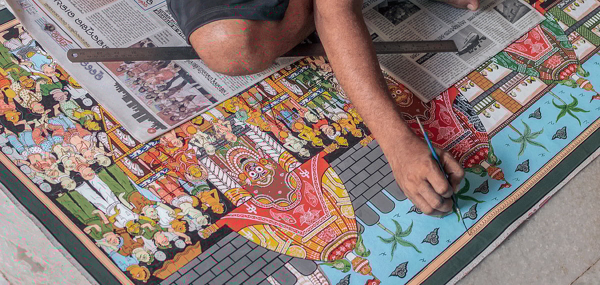 Odisha has unique arts and crafts