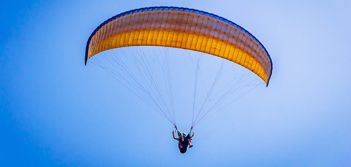 Go paragliding in Jampui Hills