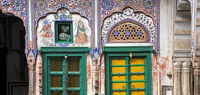 Mandawa is like an open art gallery