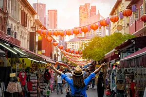 Chinatown in Singapore. Photo credits Shutterstock