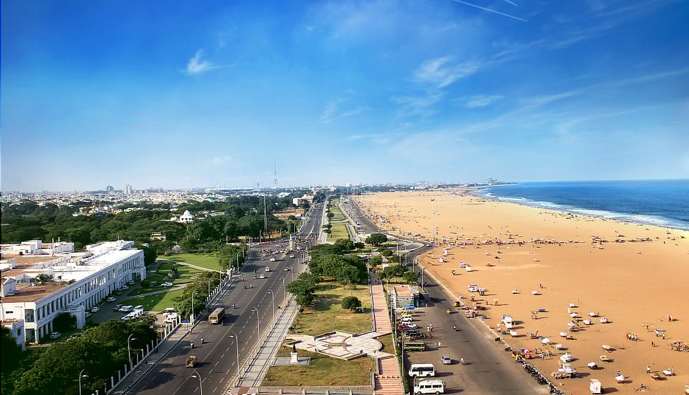 Marina Beach. Photo Credit Shutterstock.com