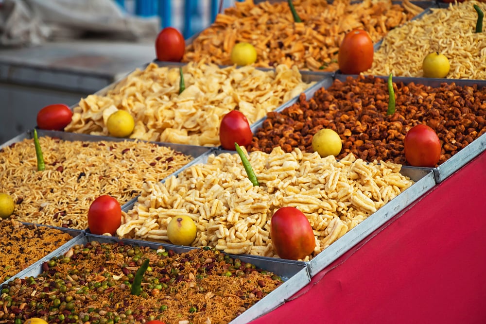 Shutterstock : Indores Chappan Street is known for its street food