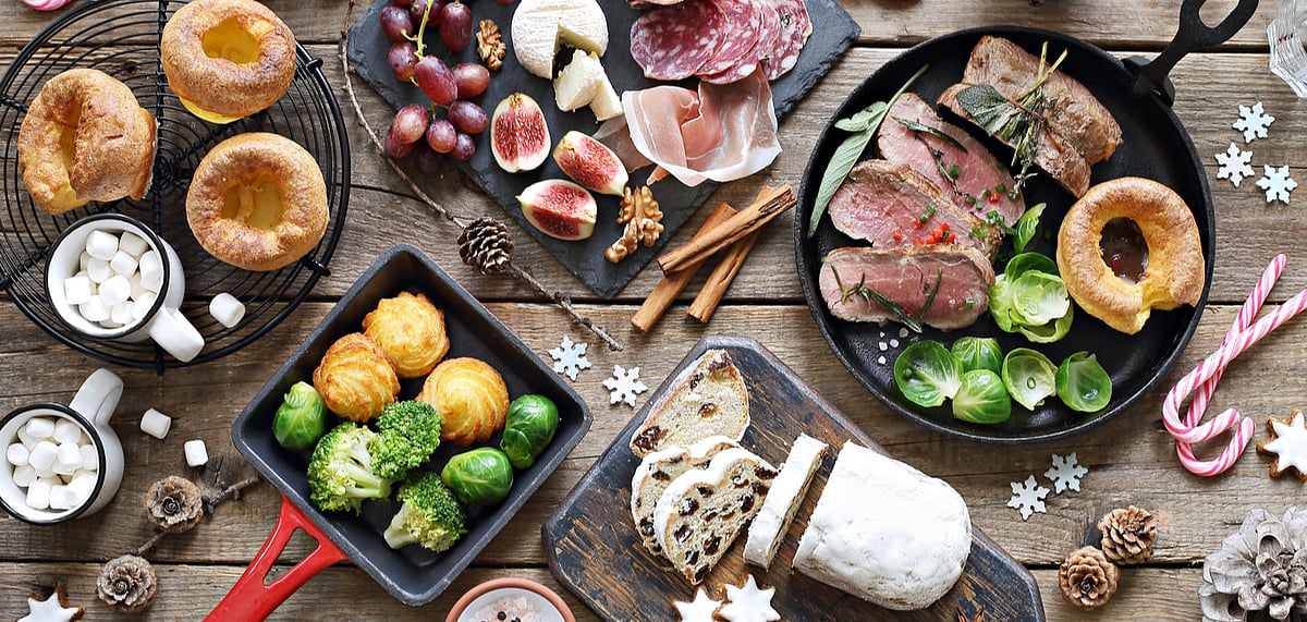 A lavish spread is all we need this Christmas 