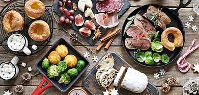 A lavish spread is all we need this Christmas