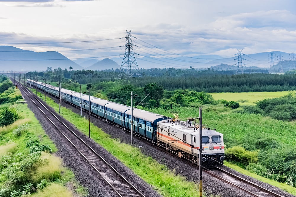 The Indian Railways. Photo Credit Shutterstock
