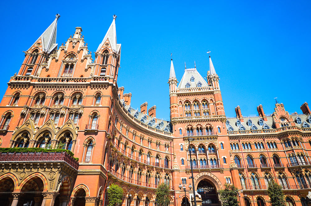 St. Pancras Railway International Station, London