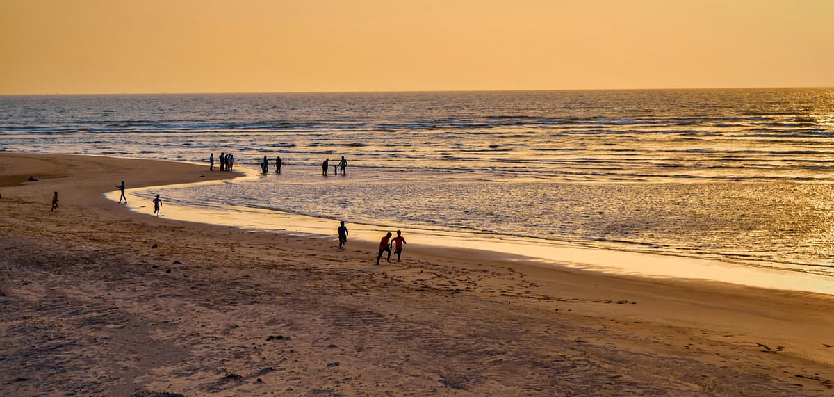 The panoramic sweep of the Konkan coast is home to the Kanakaditya Temple