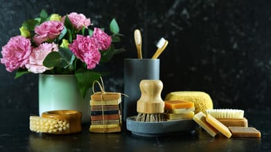Zero-waste, plastic-free reusable toiletries