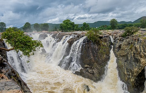 A view of Hogenakkal Falls