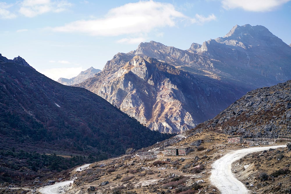 The mountains around Tawang, Photo Credits Shutterstock