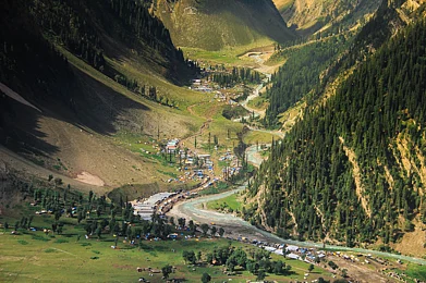 The base camp in the valley. Photo Credits Shutterstock.com