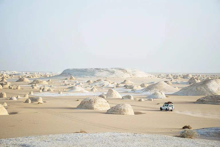 White desert in Egypt - Shutterstock