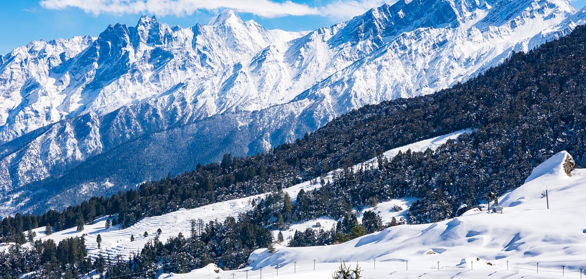 Auli is known as the skiing capital of India