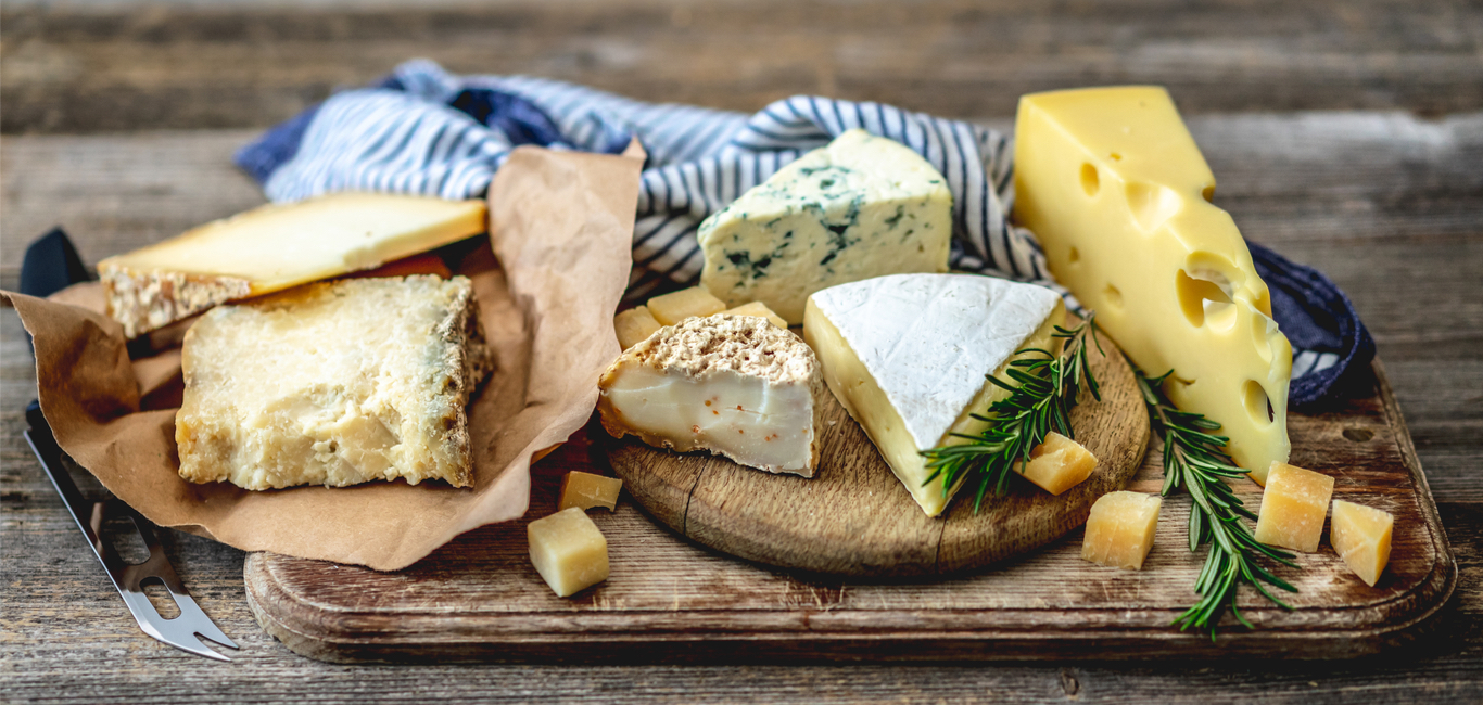 There are over 2000 varieties of cheese across the globe 