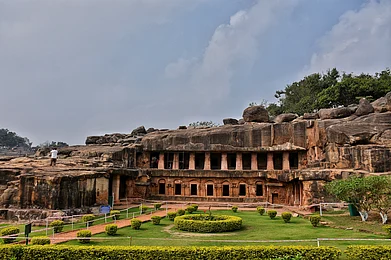 Shutterstock : Khandagiri caves and Udayagiri caves in Odisha.