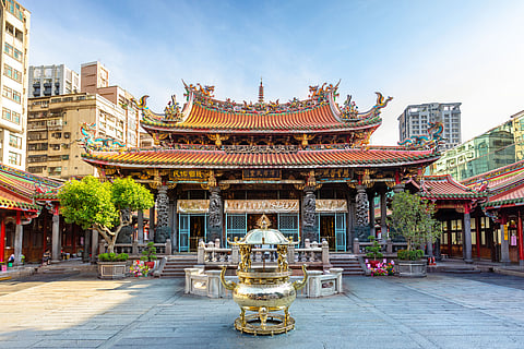 The Longshan Temple of Taipei City