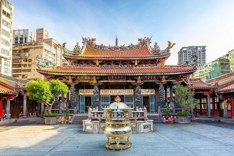 The Longshan Temple of Taipei City