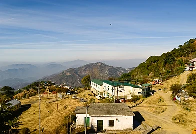 Shutterstock : An eye catching view of landscape at Kasauli hills, Himachal Pradesh