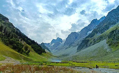 Mountain Landscape Of Sonamarg Jammu And Kashmir
