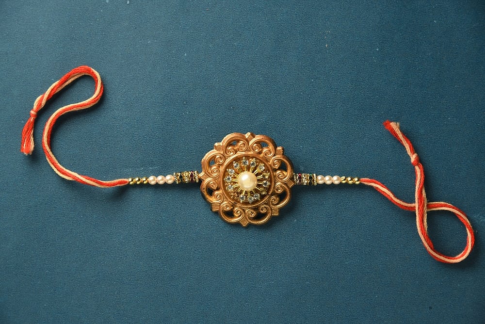 Tying rakhis was one of the symbolic gestures of unity