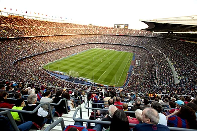 Shutterstock : FC Barcelonas Home Stadium, Camp Nou.