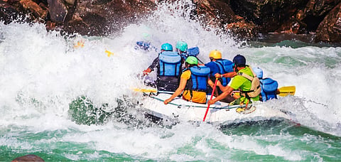 (Representational Image) From rafting rapids to alpine trails, adventure awaits at every turn