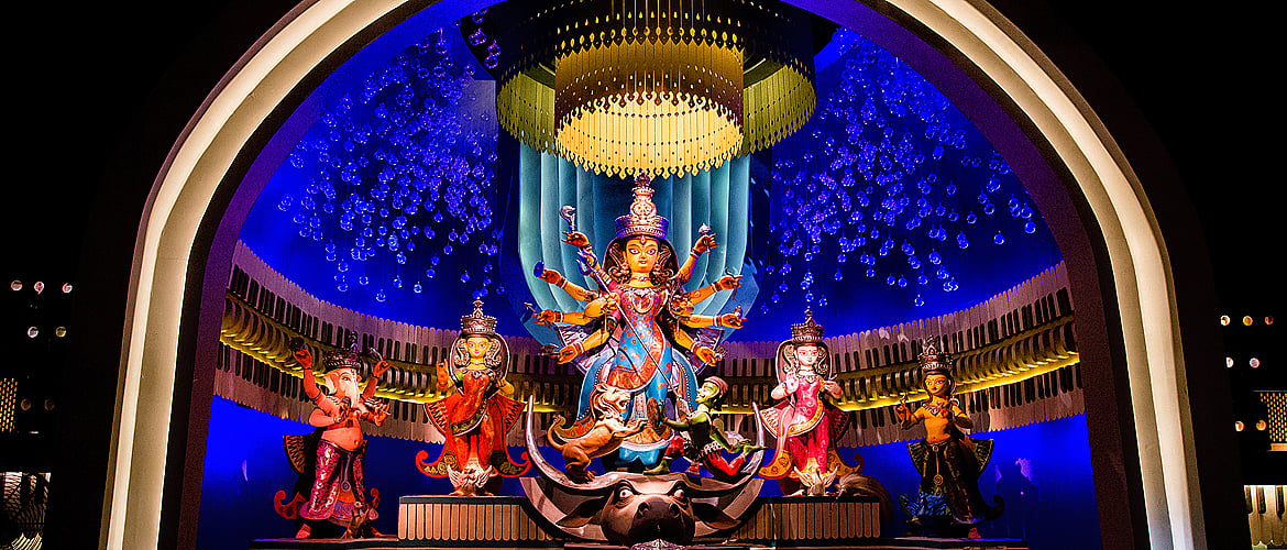 Pandal and Pujos Of Skills and Creativity