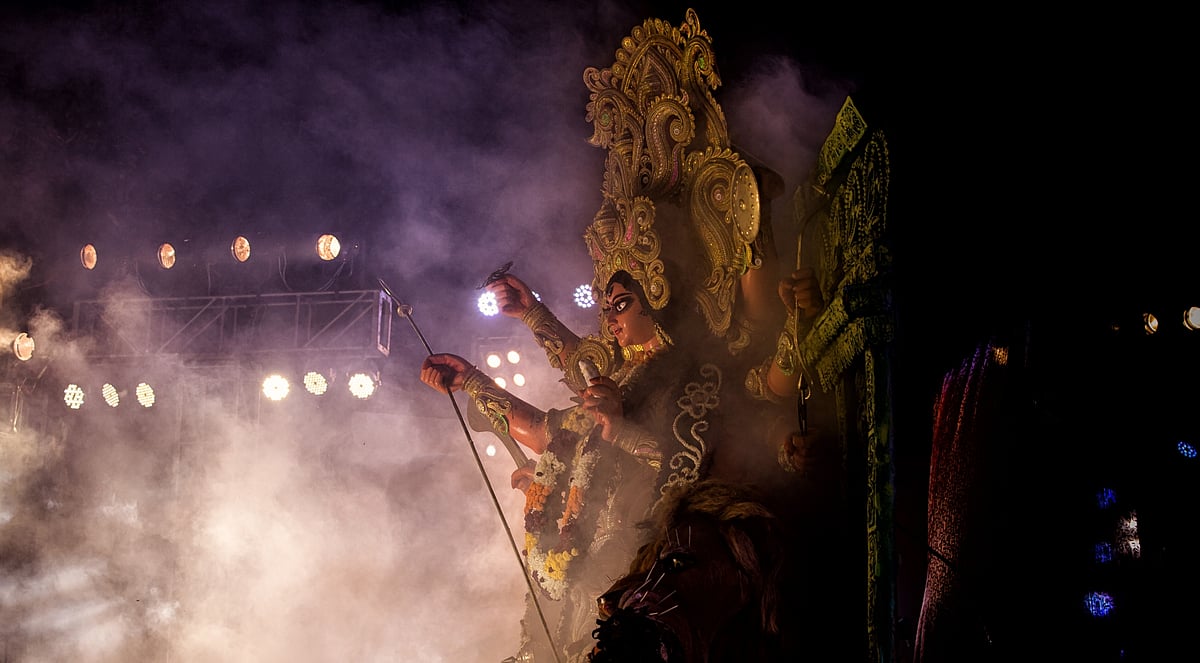 In Pictures Pujo Carnival In Kolkata