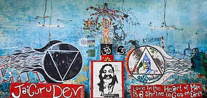 Maharishi Mahesh Yogi Ashram, also known as Beatles Ashram in Rishikesh, Uttarakhand