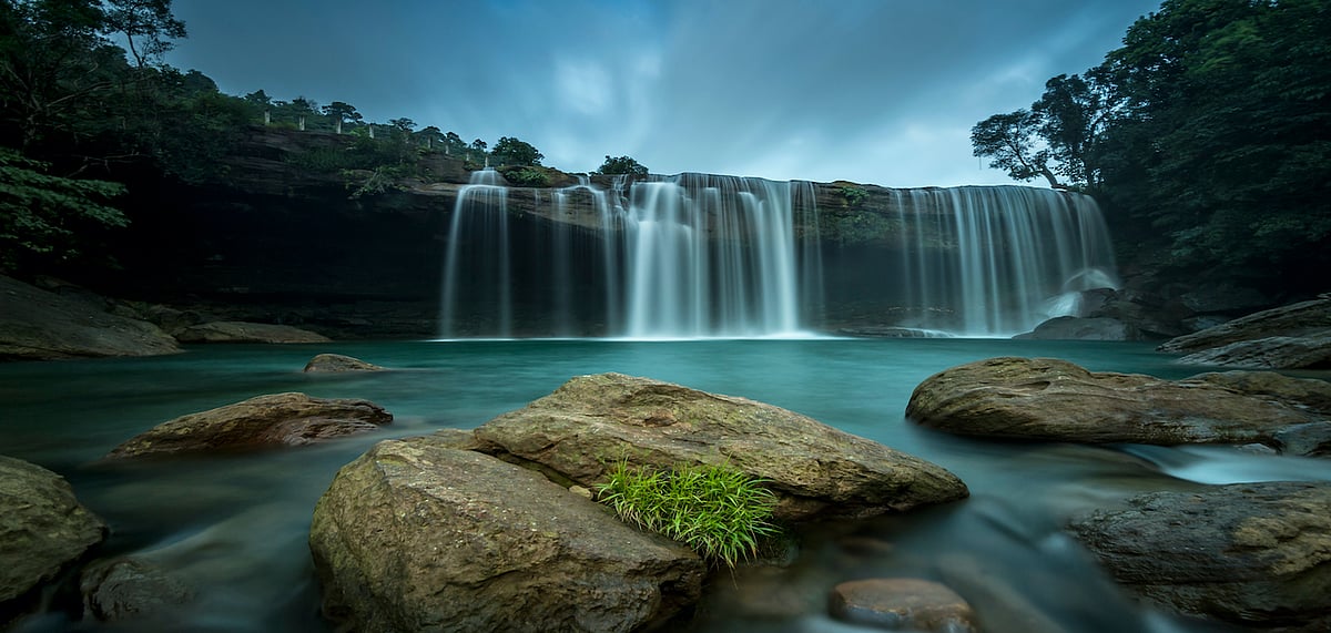 Krang Suri waterfall near Meghalaya