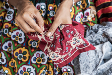 The embroideries of Kutch are widely acknowledged to be among the most diverse cultural histories of womens embroidered textiles in the world