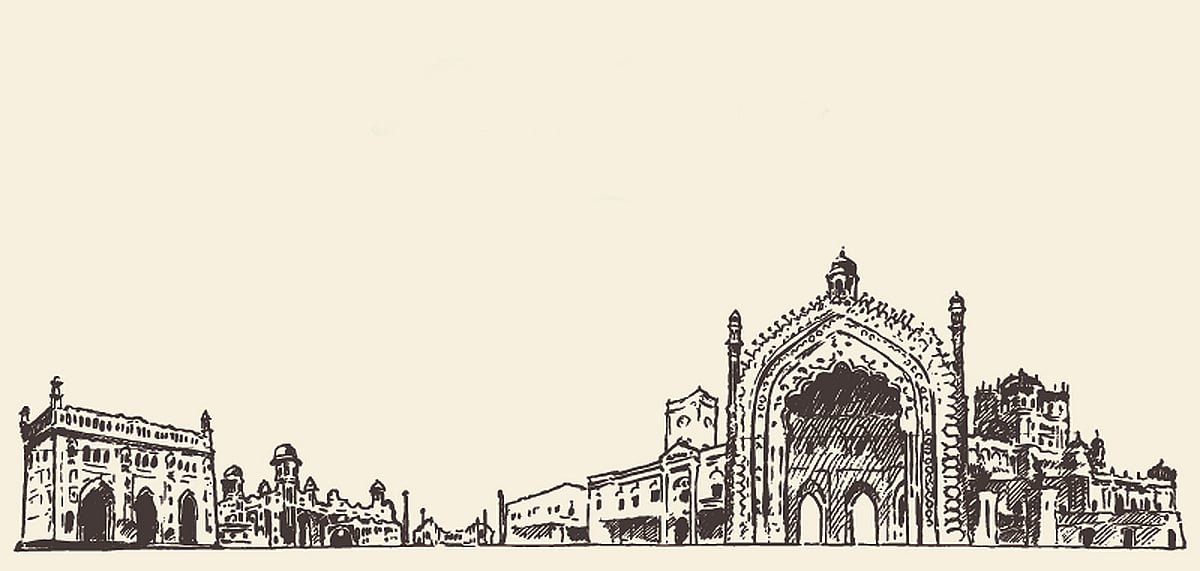 An illustration of all things heritage in Lucknow