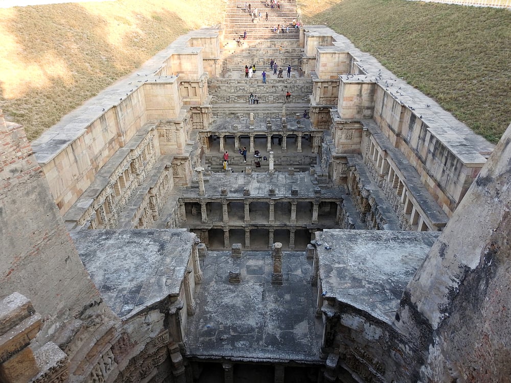 Rani ki vav is regarded as the best and one of Gujarats most notable examples of stepwell architecture. Credit Shutterstock