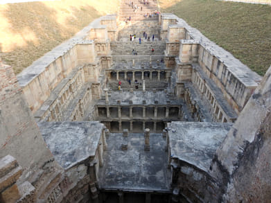Rani ki vav is regarded as the best and one of Gujarats most notable examples of stepwell architecture. Credit Shutterstock
