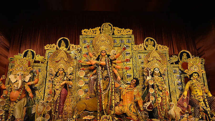 In Pictures Pujo Protimas In West Bengal