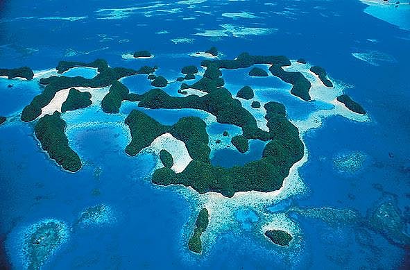 See-through blue waters splattered with around 250 tiny islands make up the Republic of Palau (www.visit-palau.com). It is a feast for the eyes - above and under water.