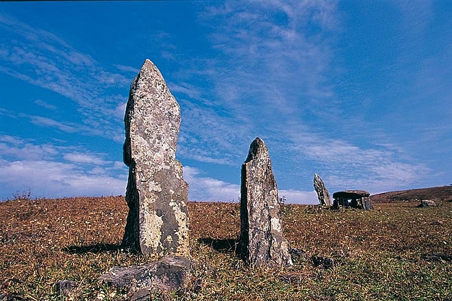 Monoliths at Mawphang in Meghalaya