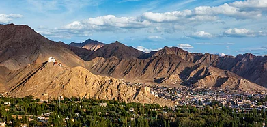 The landscape of Leh