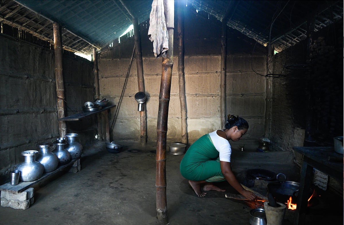 The kitchen is the mainstay of the household. Photo Credit  Surajit Sharma
