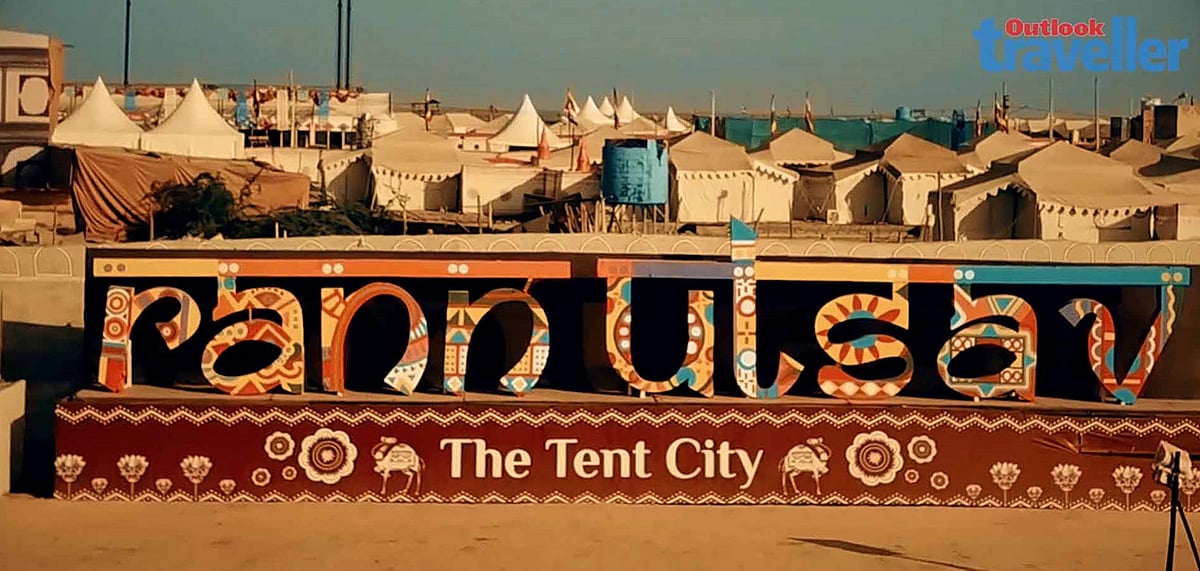 The Tent City Of Rann Utsav
