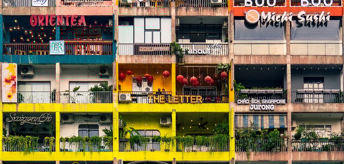 The apartments used to be a home for US military officers 