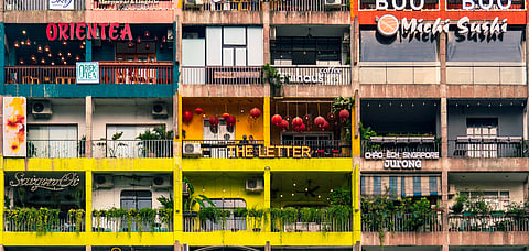 The apartments used to be a home for US military officers 