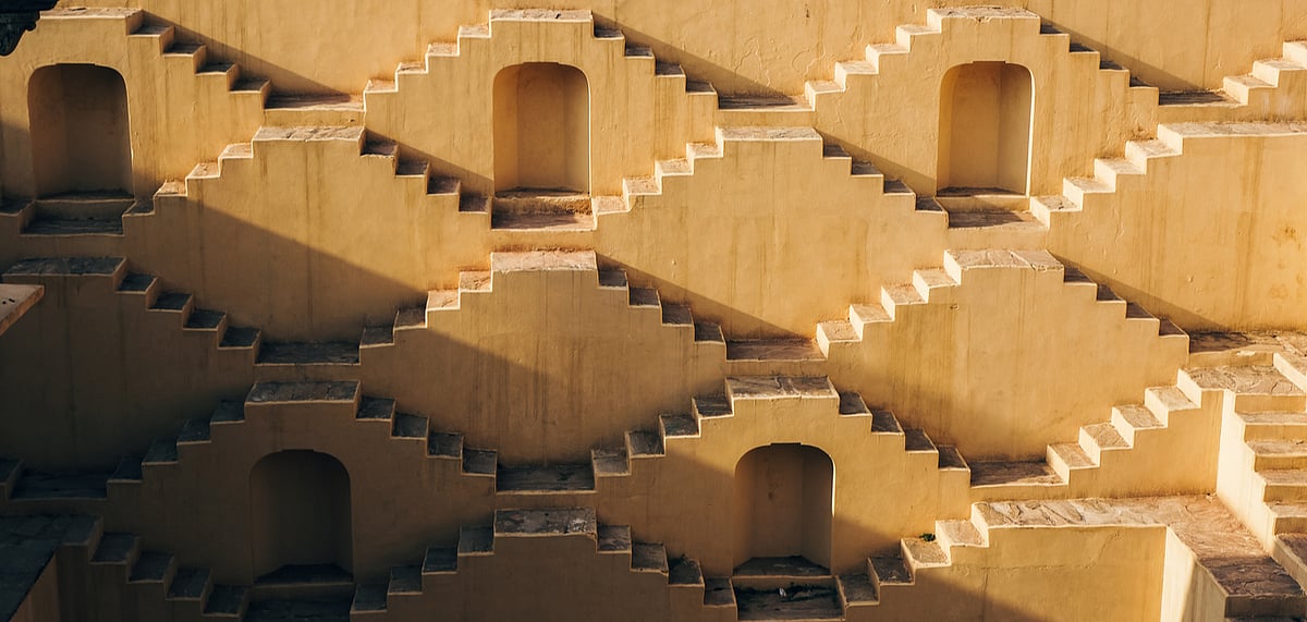 The earliest stepwells are speculated to have been built during the 1st millennium AD