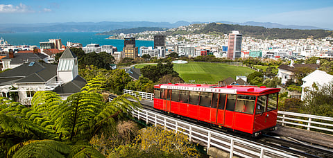 A landscape view of Wellington