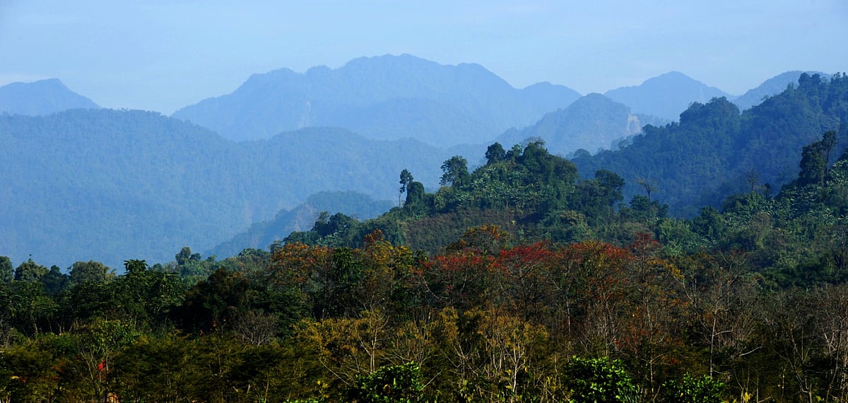 Somewhere around the Parshuram Kund in Lohit district 