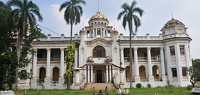 Sanjoy Ganguly : A Front view of Phool Bagh (Mahishadal) Palace
