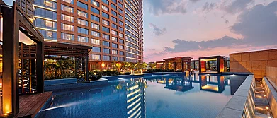 Conrad Bengalurus infinity pool