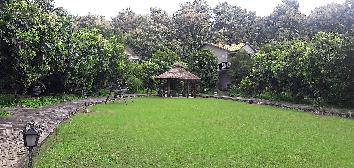 Cottages at Aahana The Corbett Wilderness resort are surrounded by precious greenery