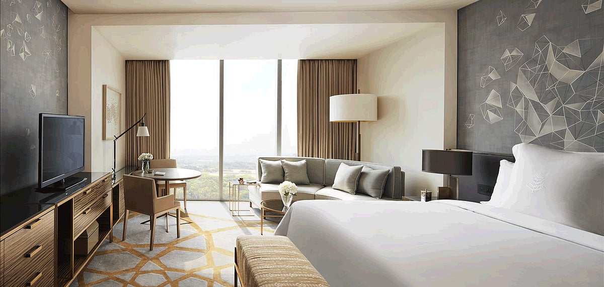 A luxurious room at Four Seasons Bengaluru